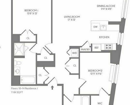 2nd image of 227 W 77th St APT 11J