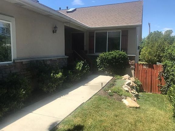 Front walk to porch and front door