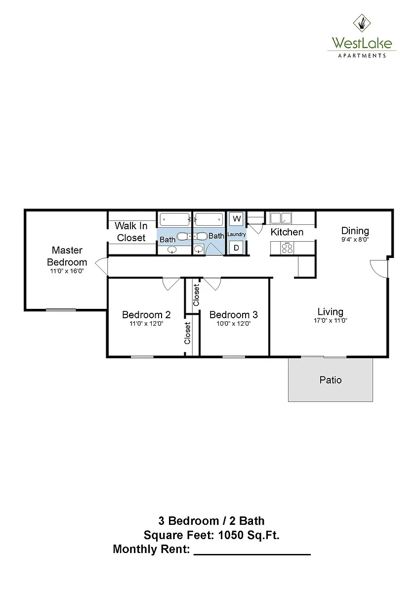Floor plan 3X2