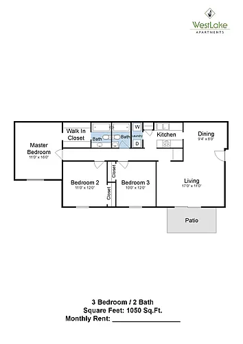 Floor plan 3X2