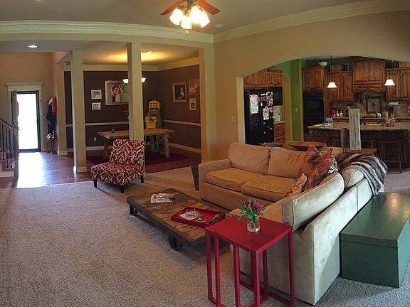 Open Living/Dining/Kitchen