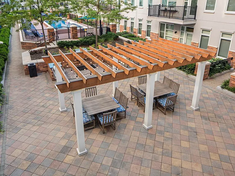 Courtyard with Grilling and Picnic Area