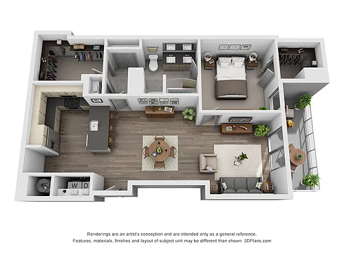 Floor plan 1FA