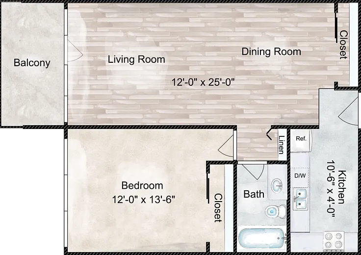 The Dogwood Floorplan Diagram
