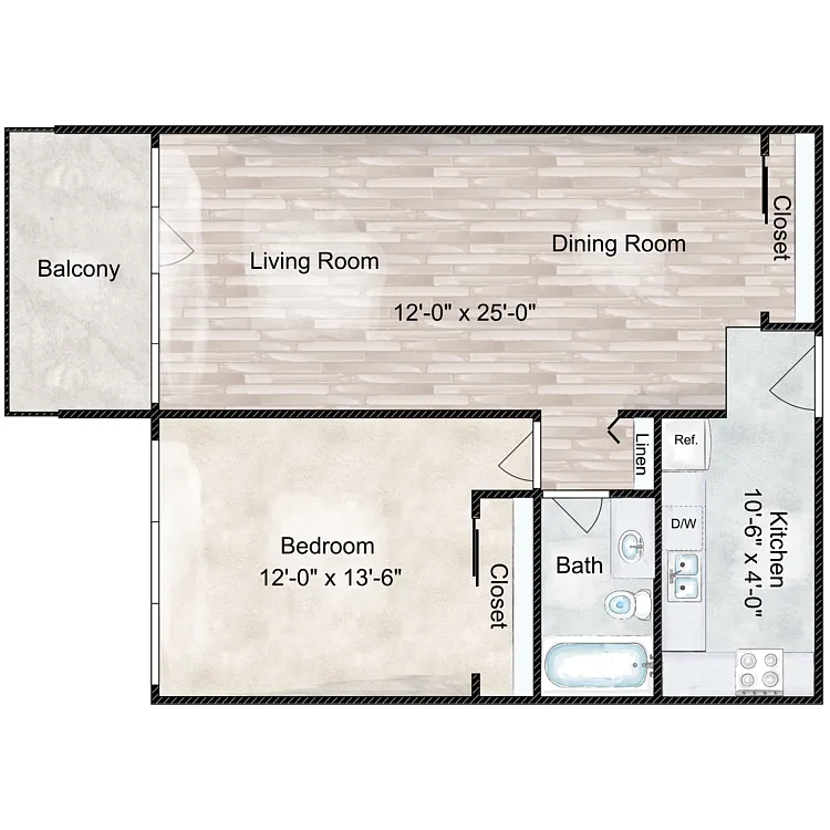 Floor plan The Dogwood
