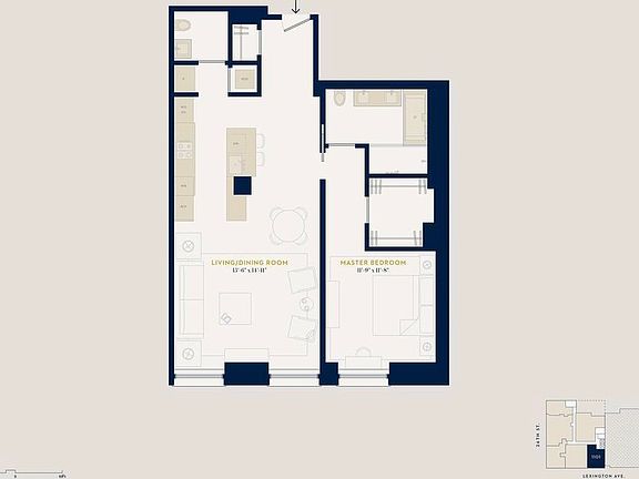 2nd image of 88 Lexington Ave APT 701