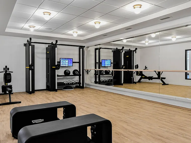 Yoga Studio at The Hallon II apartments in Hopkins, MN