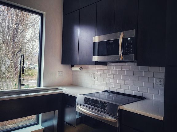 Kitchen- induction cooktop.