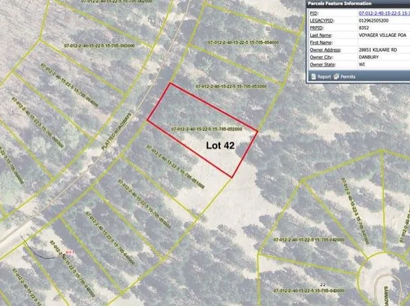 Lot 42 Skylight Terrace Terrace, Danbury, WI 54830