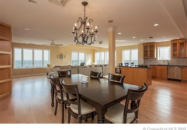 Completely open floor plan to maximize the spectacular, wrap around views only this unit offers