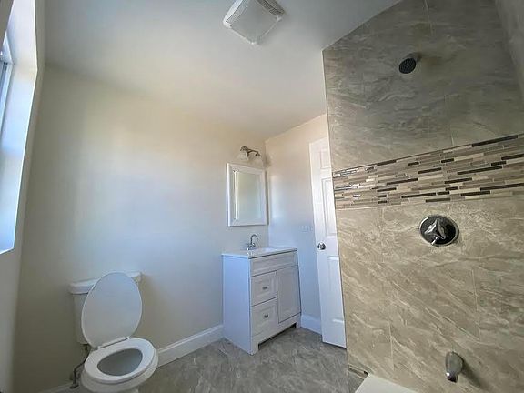 Hallway bathroom