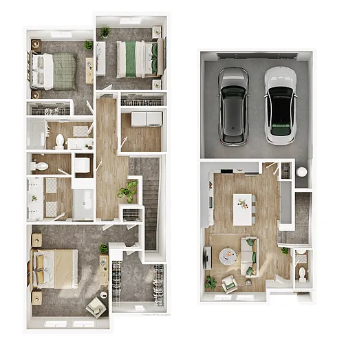 Floor plan TH4