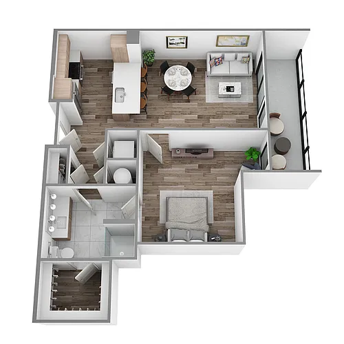 Floor plan B