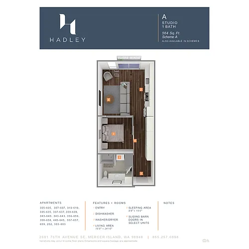 Floor plan A