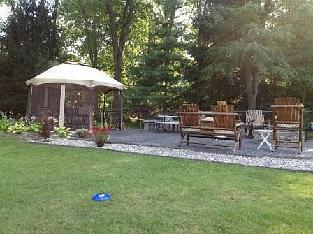 Large Patio with Firepit