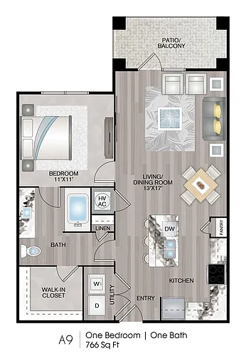 Floor plan A9