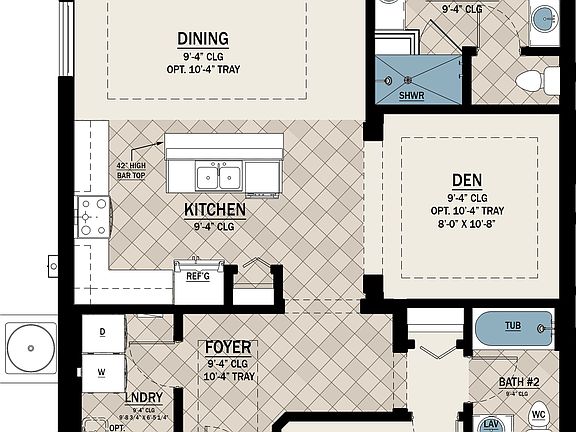 Boca Grande Villa Home Floor Plan