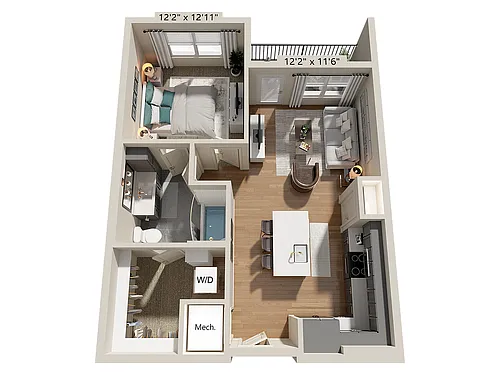 Floor plan A1