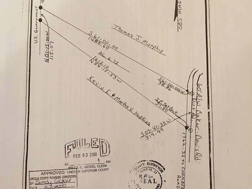 Official land plot