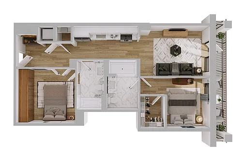 Floor plan B1