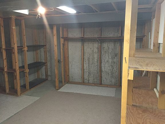 Unfinished side of Basement 