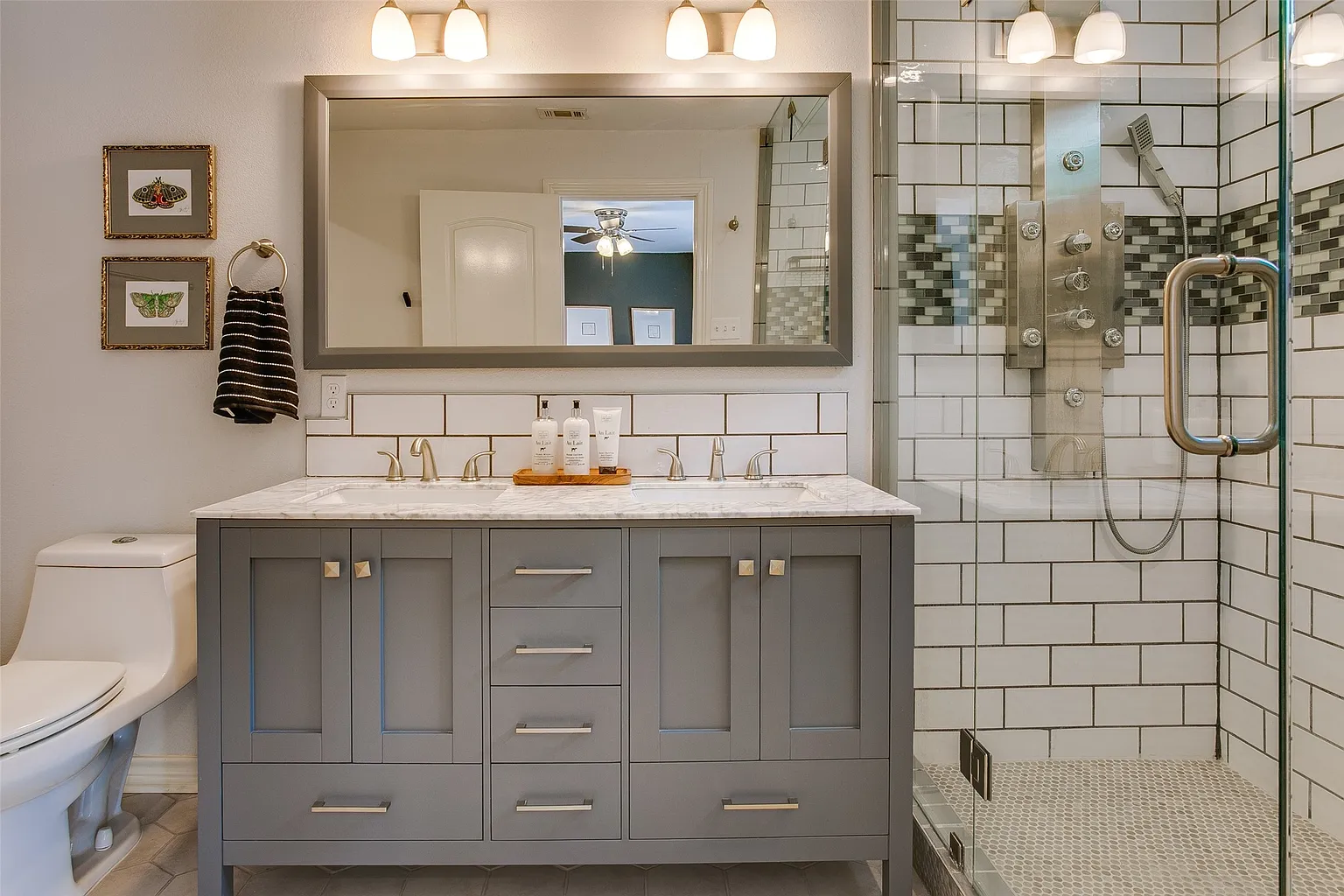Oak Cliff 1920s charm with updated subway tile