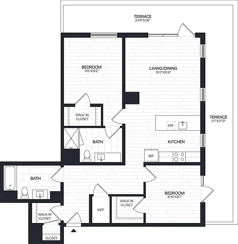 Floor plan B16PH