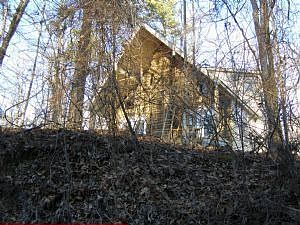 Log-siding, metal roof, vinyl, quiet neighborhood, privacy at Pickwick
