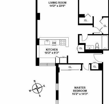 2nd image of 104 W 70th St APT 8B