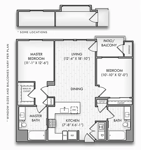 Floor plan B1