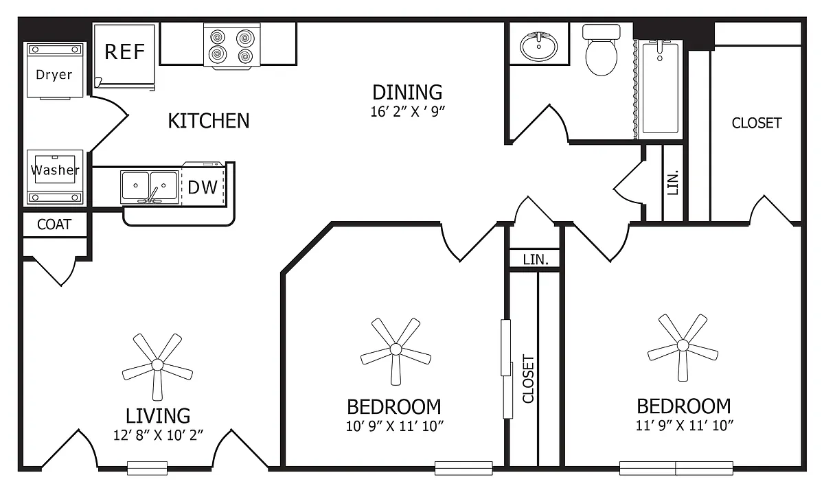 Floor plan B1