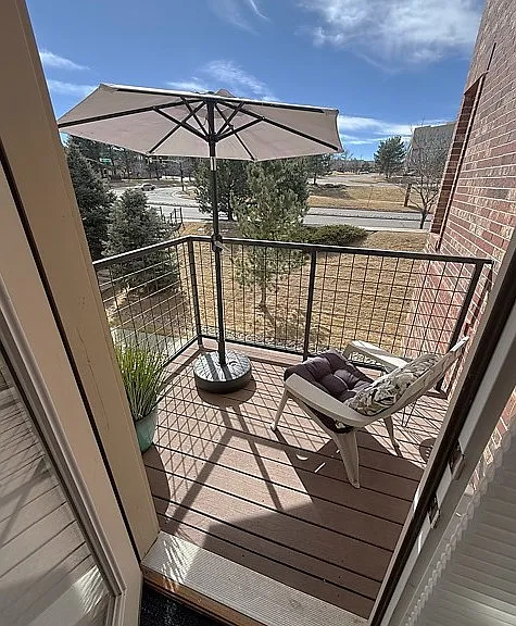 Private balcony view 2