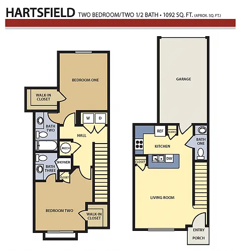 Floor plan Hartsfield