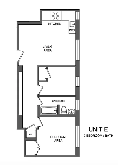 Floor plan Floorplan E