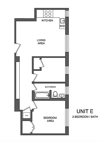 Floor plan Floorplan E