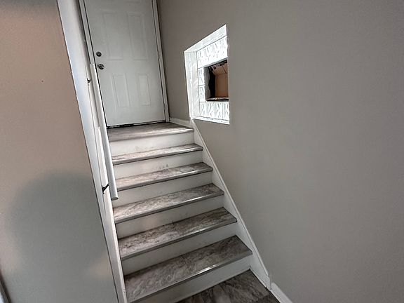 Entrance to unit