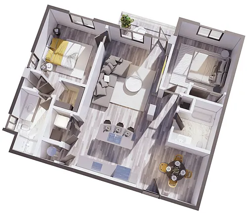 Floor plan SUNFLOWER