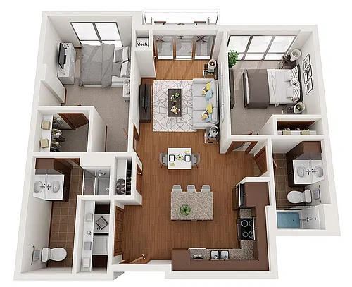 Floor plan F1