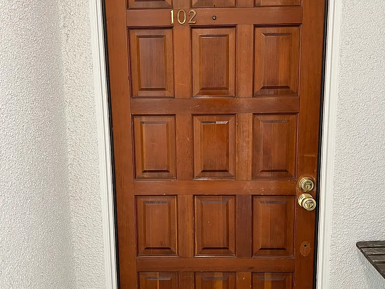 Unit 102 Door