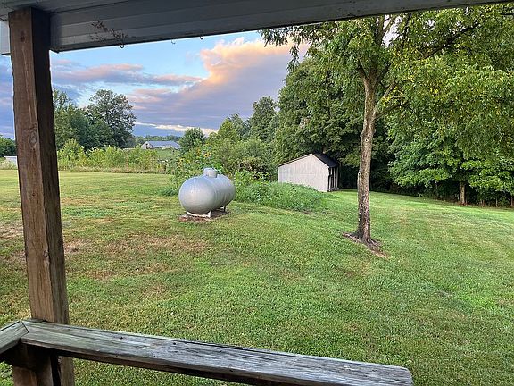 view from back porch