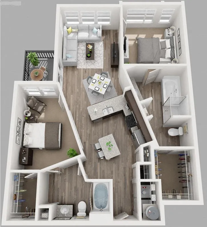 Floor plan B2