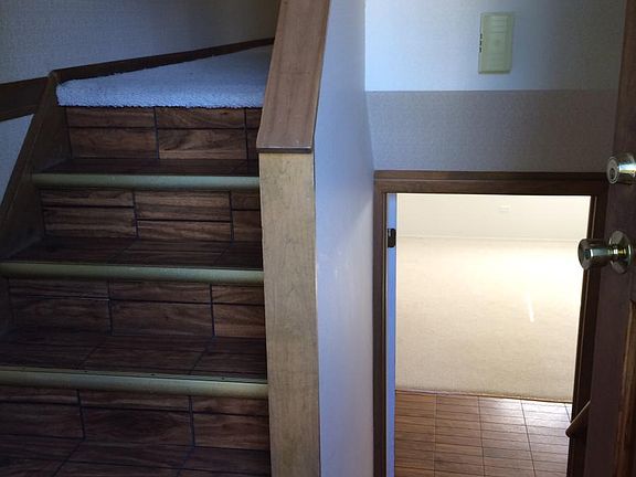Upstairs - bedrooms & bath Downstairs- kitchen & living room