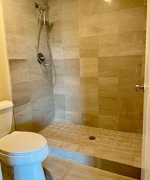 main bathroom shower