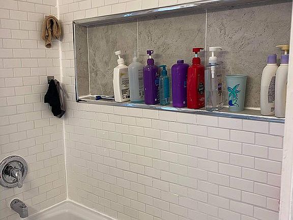 Niche in shower!