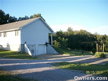 Side of house and garage