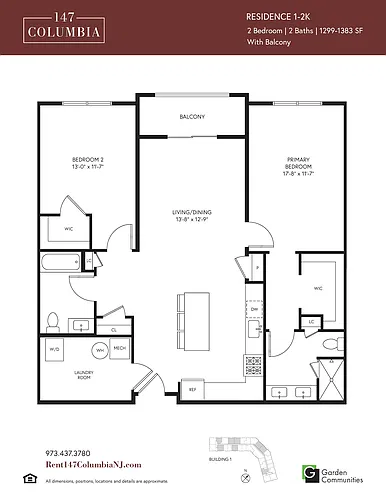 Floor plan 1-2K