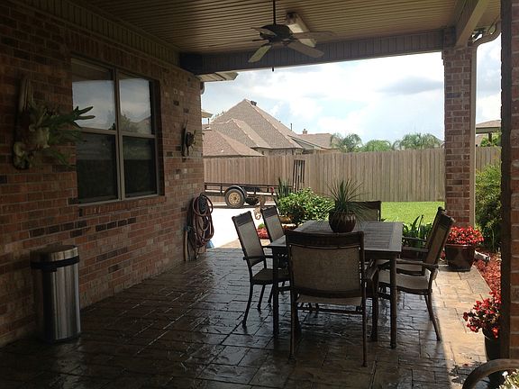 Covered patio