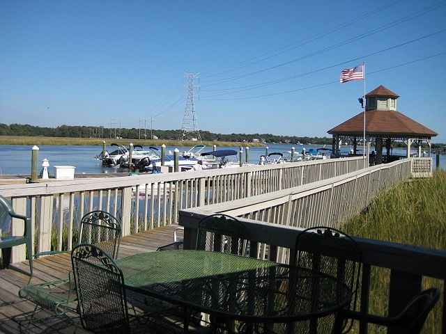 Gorgeous community dock!