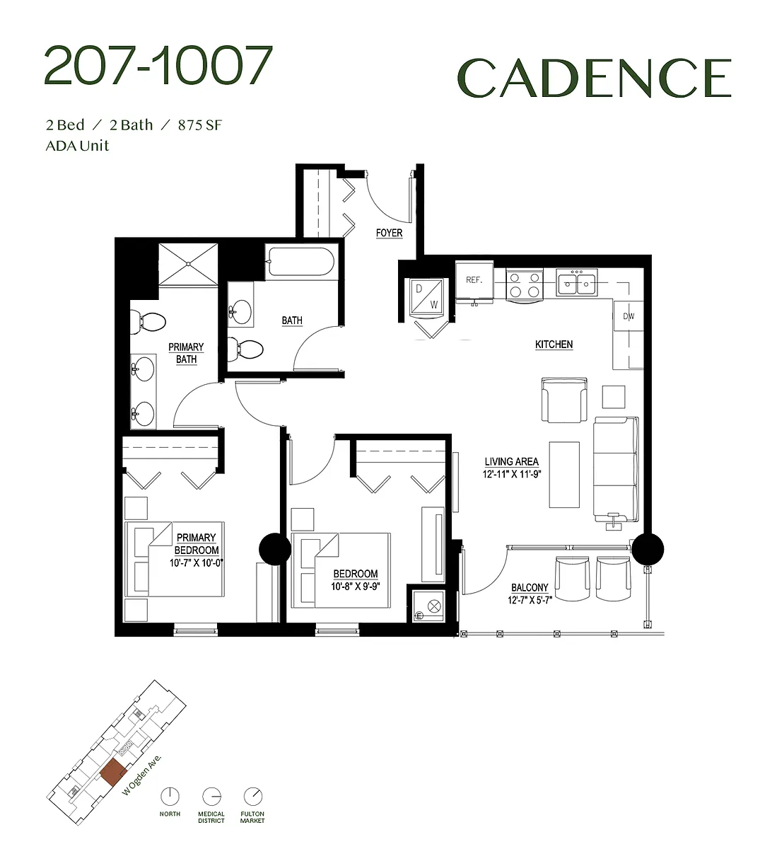 Floor plan 207-1007