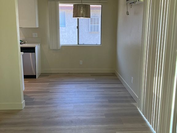 Dining area with new dimmable chandelier